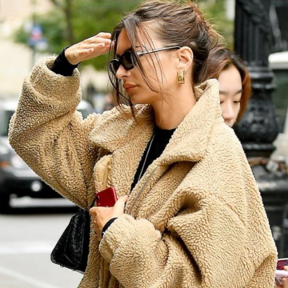 I.AM.GIA Teddy Pixie Coat Caramel - Picture 4 of 5